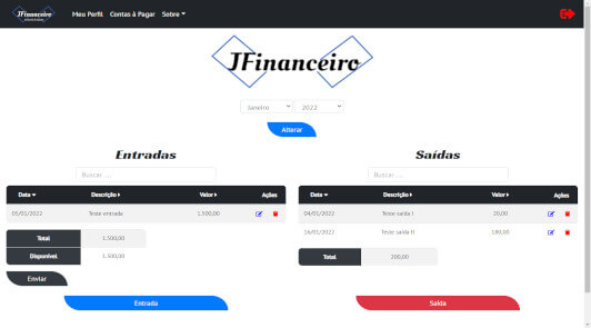 JFinanceiro | Principal