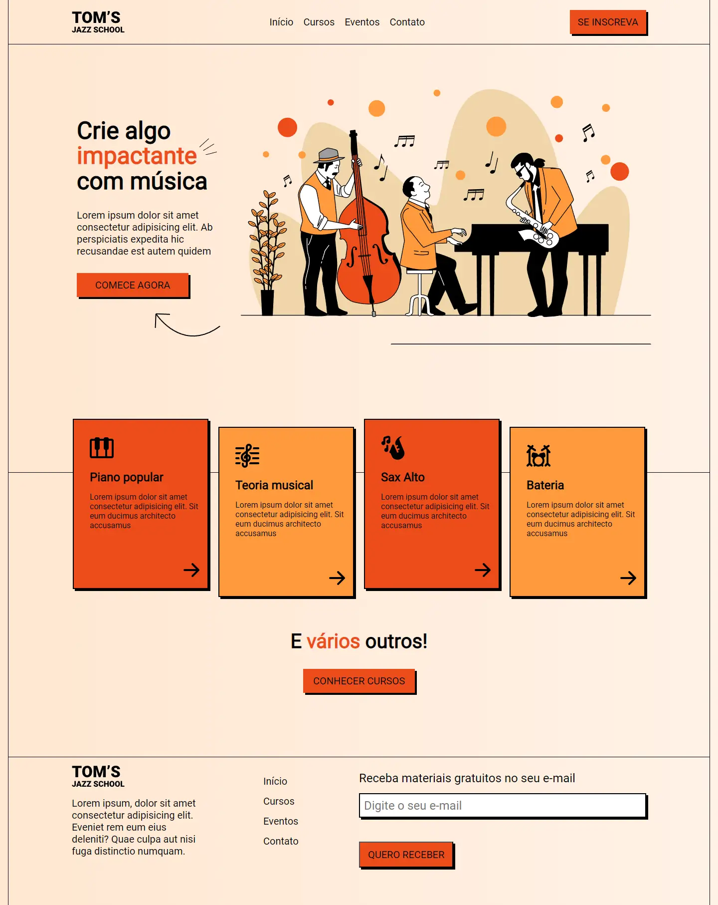 Site modelo escola-jazz