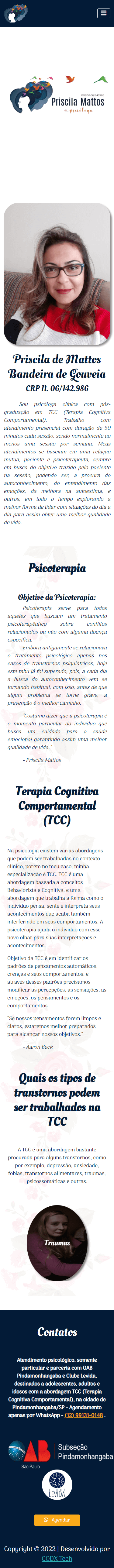 Site psicologia Mattos